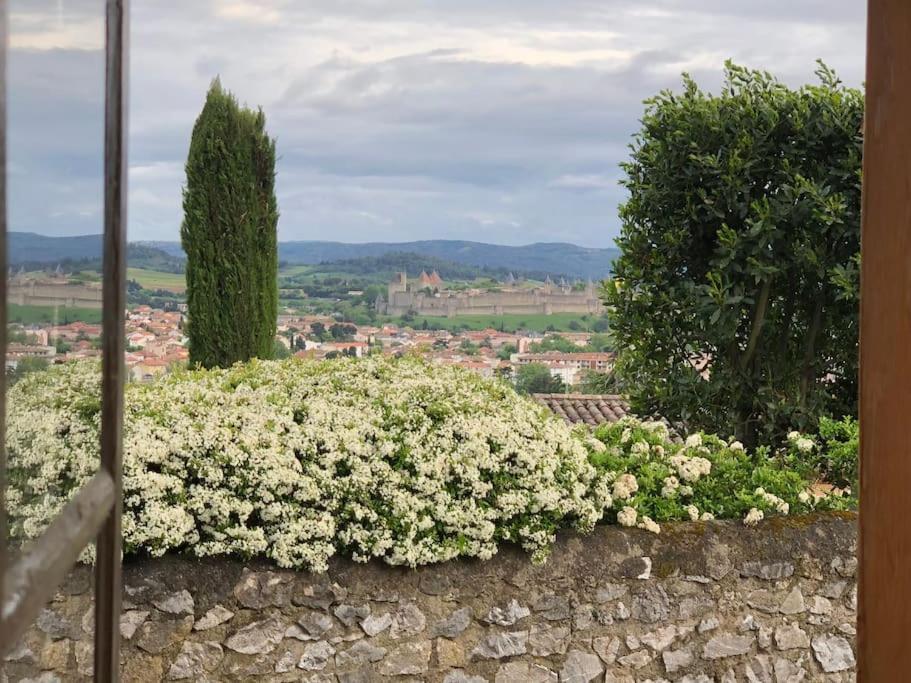 Maison De Charme Avec Vue Sur La Cite Medievale. Carcassonne Esterno foto